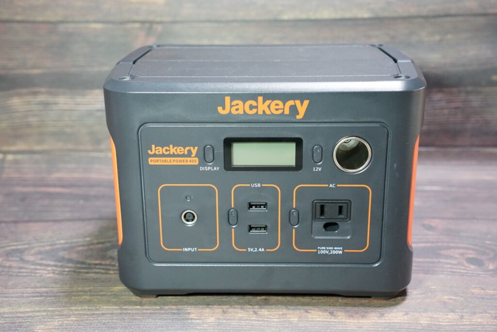 Jackery ポータブル電源400の外観